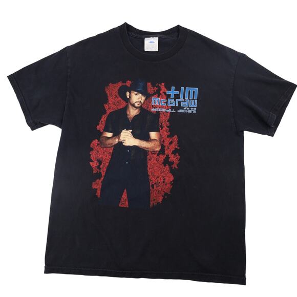 Vintage Tim McGraw Graphic Tour T Shirt - Picture 1 of 10
